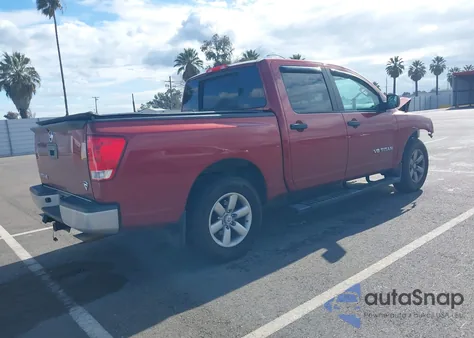 2015 Nissan Titan S z USA, uszkodzony, nr VIN 1N6AA0EK4FN512719
